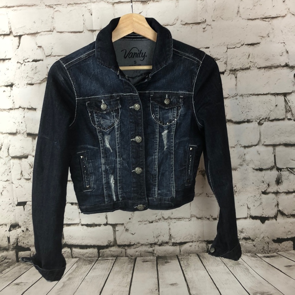 Vanity Crop Jean Jacket